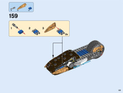 LEGO 70595 instructions page 135 – build guide