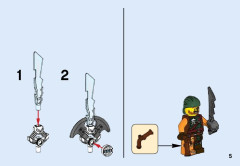 LEGO 70599 instructions page 5 – build guide