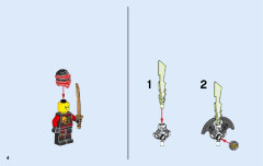 LEGO 70600 instructions page 4 – build guide