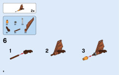 LEGO 70600 instructions page 8 – build guide