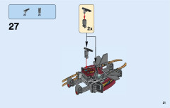LEGO 70600 instructions page 21 – build guide