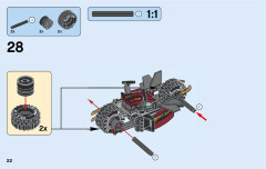 LEGO 70600 instructions page 22 – build guide