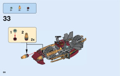 LEGO 70600 instructions page 28 – build guide