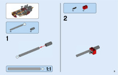 LEGO 70600 instructions page 3 – build guide