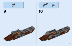 LEGO 70601 instructions page 13 – build guide
