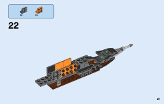 LEGO 70601 instructions page 21 – build guide