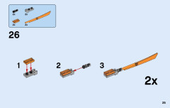 LEGO 70601 instructions page 25 – build guide