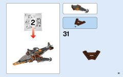 LEGO 70601 instructions page 31 – build guide
