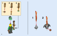 LEGO 70601 instructions page 4 – build guide