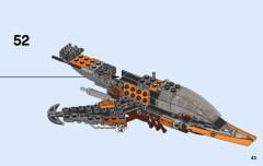 LEGO 70601 instructions page 43 – build guide