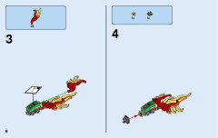 LEGO 70601 instructions page 6 – build guide