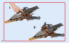 LEGO 70601 instructions page 62 – build guide