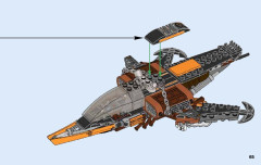 LEGO 70601 instructions page 65 – build guide
