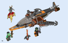 LEGO 70601 instructions page 72 – build guide