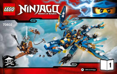 LEGO 70602 instructions page 1 – build guide