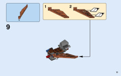 LEGO 70602 instructions page 11 – build guide
