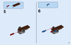 LEGO 70602 instructions page 9 – build guide