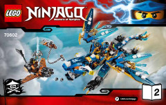 LEGO 70602 instructions page 1 – build guide