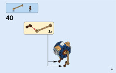 LEGO 70602 instructions page 13 – build guide