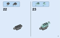 LEGO 70602 instructions page 3 – build guide