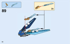 LEGO 70602 instructions page 44 – build guide