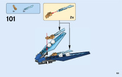 LEGO 70602 instructions page 53 – build guide