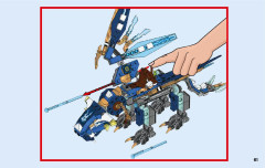 LEGO 70602 instructions page 61 – build guide