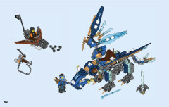 LEGO 70602 instructions page 62 – build guide