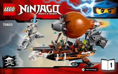 LEGO 70603 instructions page 1 – build guide