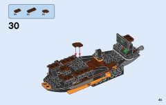 LEGO 70603 instructions page 43 – build guide
