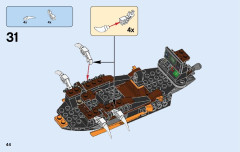 LEGO 70603 instructions page 44 – build guide