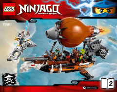 LEGO 70603 instructions page 1 – build guide