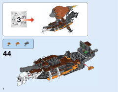 LEGO 70603 instructions page 2 – build guide