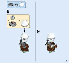 LEGO 70604 instructions page 11 – build guide