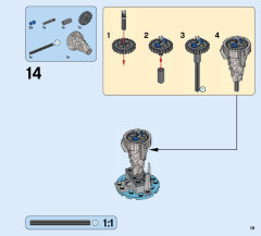 LEGO 70604 instructions page 19 – build guide
