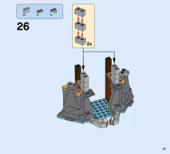 LEGO 70604 instructions page 31 – build guide