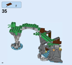 LEGO 70604 instructions page 40 – build guide