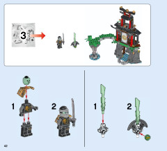 LEGO 70604 instructions page 42 – build guide