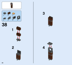 LEGO 70604 instructions page 44 – build guide