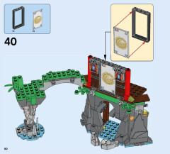 LEGO 70604 instructions page 50 – build guide