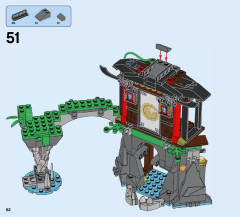 LEGO 70604 instructions page 62 – build guide