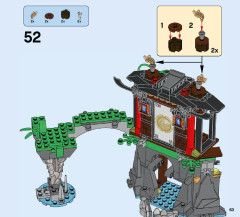 LEGO 70604 instructions page 63 – build guide