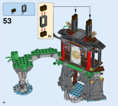 LEGO 70604 instructions page 64 – build guide