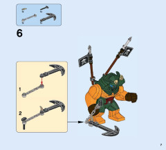 LEGO 70604 instructions page 7 – build guide