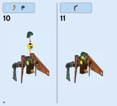 LEGO 70604 instructions page 74 – build guide