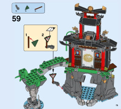 LEGO 70604 instructions page 75 – build guide