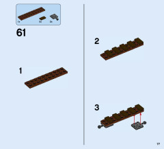 LEGO 70604 instructions page 77 – build guide