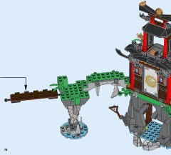 LEGO 70604 instructions page 78 – build guide