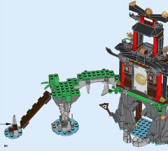 LEGO 70604 instructions page 80 – build guide