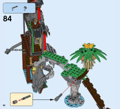 LEGO 70604 instructions page 92 – build guide